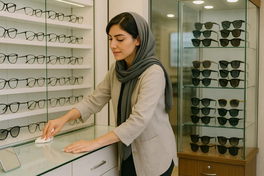 حسابداری برای فروشگاه‌های عینک‌فروشی‌ها و اپتیک‌ها با نرم افزار حسابداری آنلاین روال